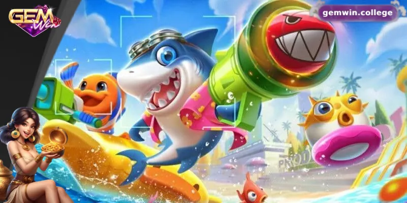Game bắn cá đổi thưởng với giao diện sống động